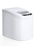 迷你便携式紧凑型电动制冰机-白色 Mini Portable Compact Electric Ice Maker Machine-White