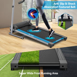 带液晶显示屏和心率传感器的电动折叠跑步机 Electric Foldable Treadmill with LCD Display and Heart Rate Sensor