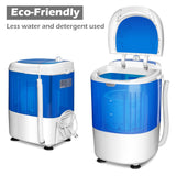 5.5 磅便携式半自动洗衣机 5.5 lbs Portable Semi Auto Washing Machine