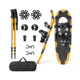 带灵活枢轴系统的 4 合 1 轻质地形雪鞋 - 21 英寸 4-in-1 Lightweight Terrain Snowshoes with Flexible Pivot System-21 inches