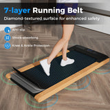 适合家庭办公的带远程和智能 APP 控制的三合一步行垫 3-in-1 Walking Pad with Remote and Smart APP Control for Home Office