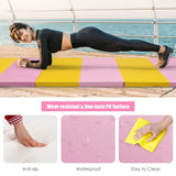 6 英尺 x 2 英尺 x 2.5 英寸 3 折体操翻滚健身垫 6 Feet x 2 Feet x 2.5 Inch 3-Fold Gymnastics Tumbling Fitness Mat