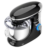 6.3 夸脱 6 速 660W 倾斜头立式搅拌机 - 黑色 6.3 Qt 6 Speed 660W Tilt-Head Food Stand Mixer-Black