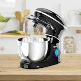 6.3 夸脱 6 速 660W 倾斜头立式搅拌机 - 黑色 6.3 Qt 6 Speed 660W Tilt-Head Food Stand Mixer-Black