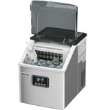 48 磅不锈钢自洁式制冰机，带 LCD 显示屏 48 lbs Stainless Self-Clean Ice Maker with LCD Display