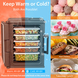 端部装载隔热食品盘托架冷热 End Loading Insulated Food Pan Carrier Hot and Cold