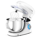 6.3 夸脱倾斜头食品立式搅拌机 6 速 660W-白色 6.3 Quart Tilt-Head Food Stand Mixer 6 Speed 660W-White