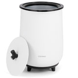 23L大号豪华桶式毛巾架带香盘架-黑色 23L Large Luxury Bucket-Style Towel Warmer with Fragrant Disc Holder-Black