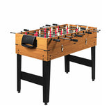 48 英寸三合一多组合游戏桌带足球游戏室 48 Inch 3-In-1 Multi Combo Game Table with Soccer for Game Rooms