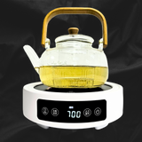 【父亲节特惠】MAKOTO 电陶炉玻璃煮茶器 养生茶道轻便煮茶器 Electric Glass Tea Pot 700W