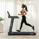 2.25 马力电动跑步机，带应用程序控制 2.25 HP Electric Treadmill Running Machine with App Control