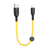 XO 0.25M苹果/Type-C数据线 黄色 XO-NB-247 USB A to Lightning/Type-C Cable 6A