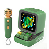 Divoom 点音台式机蓝牙音箱 蓝色/绿色/粉色 Ditoo-Mic Mini Karaoke Machine/BT Speaker