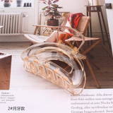 透明香槟色爪夹【混发】