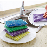大鹏 厨房洗刷百洁布刷刷块 蓝色3片装 Scouring Sponges