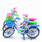 合金自行车模型玩具