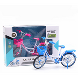 合金自行车模型玩具