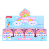 可爱造型硅胶彩虹笔刨削笔器 Rainbow Baby Pencil Sharpener