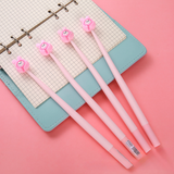 唯美樱花兔子矽胶中性笔