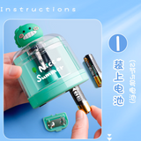 小萌兔电动削笔机 自动削笔刀