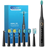 Wepklin ESNL30 声波电动牙刷+8入替换头 Sonic Electric Toothbrush w/8 Heads