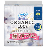 Unicharm 苏菲100% 有机棉超薄夜用卫生巾 29 cm 12枚