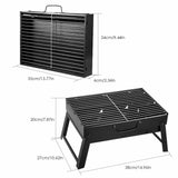 夏日户外烧烤架 便携露营烧烤炉 35x27cm Portable BBQ Grill - The Best Shop