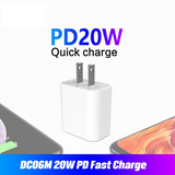 PD3.0 US快速充电器 白色 PD3.0 Wall Charger 3.6A 20W