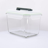 带拎手钢化玻璃饭盒 2.5L Glasslock Glass Food Container w/Handle