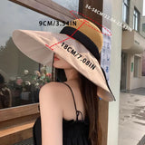 超大遮颜防晒渔夫帽 3色混发 Wide Brim Sun Hat - The Best Shop