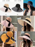 超大遮颜防晒渔夫帽 3色混发 Wide Brim Sun Hat - The Best Shop