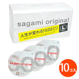 Sagami相模 0.02超薄幸福避孕套避孕套【大号】10个入 Condom 0.02mm L