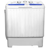 20 磅紧凑型双桶家用洗衣机 20 lbs Compact Twin Tub Washing Machine for Home Use