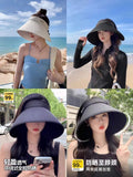 The Best Shop - 字母款空顶围帽 4色混发 Topless Visor Cap