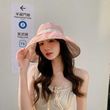 字母款开叉防晒渔夫帽【4色混发】Wide Brim Sun Hat