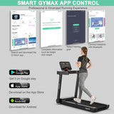 2.25 马力电动跑步机，带应用程序控制 2.25 HP Electric Treadmill Running Machine with App Control