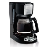 Hamilton Beach 12杯家用台式咖啡机 12-Cup Programmable Coffeemaker