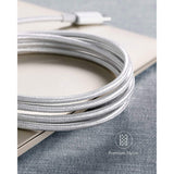 Anker 编织数据线 USB-A to USB-C Cable 6A 100W 1.5M White