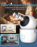 SE6000 智能室內监控摄像头 含64GB SD卡 Indoor Dome Smart Security Camera