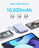 Anker Digital Display Power Bank 10000mAh 22.5W Black/Purple