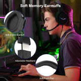 Soulion S10有线带麦游戏耳机 RGB Gaming Headset w/Mic