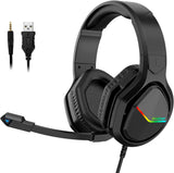 Soulion S10有线带麦游戏耳机 RGB Gaming Headset w/Mic