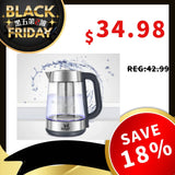 小浣熊 玻璃快煮电水壶 Glass Electric Kettle 1.7L 1200W