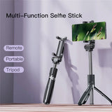 Yesido SF11手持360度蓝牙遥控自拍杆 360° Rotation Selfie Stick Tripod