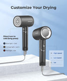 离子速干吹风机 黑 Colorsmoon High Speed Ionic Hair Dryer 1600W Black