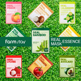 Farmstay韩国农场 精华面膜 1片装 【13款选】Real Essence Mask 23ml