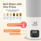 小浣熊 Little Raccoon 旅行电热水杯 全球通用 550ml 300W