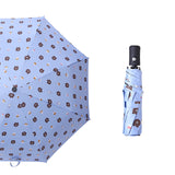 8骨自动布朗熊防晒雨伞 55cm 蓝色/黄色【2色混發】Printed Fold-up Umbrella