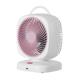 8"迷你五档风速调节充电台扇【多色混发】Rechargeable Mini Table Fan