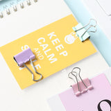 6入长尾夹+35入工字钉 混发